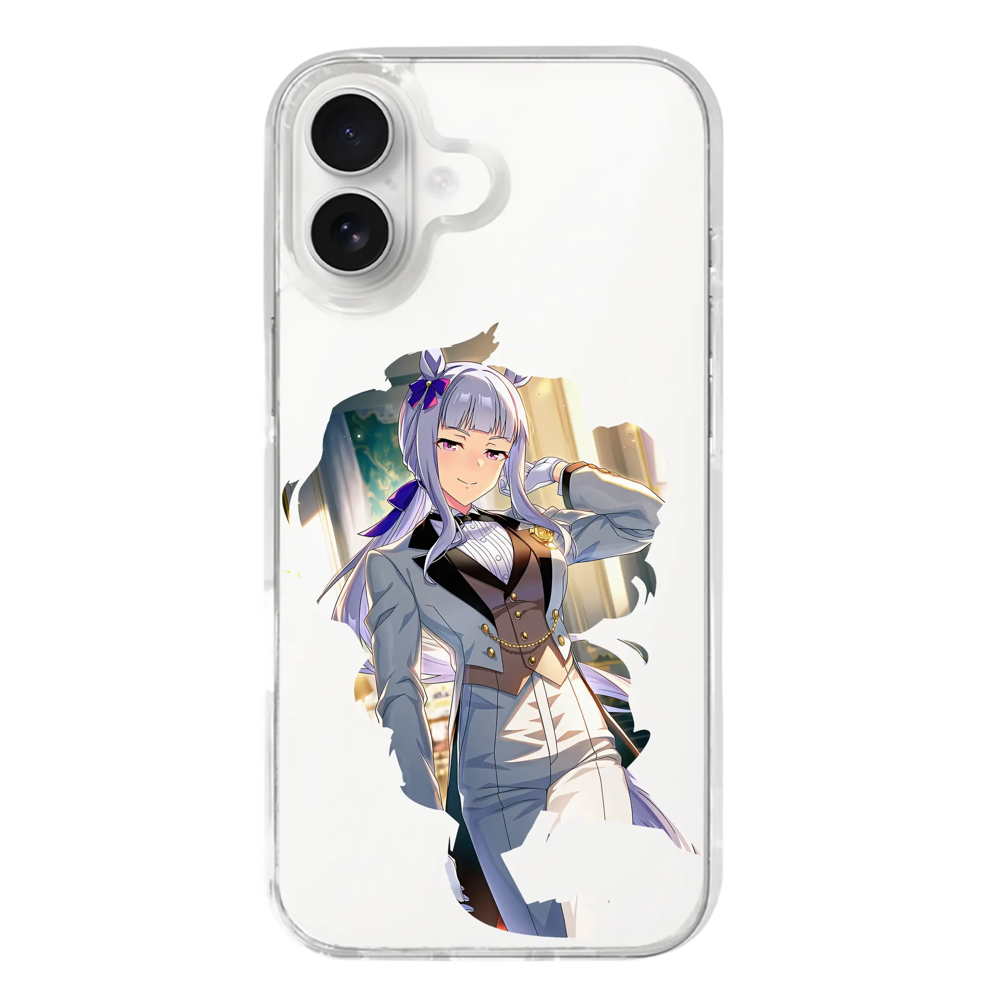 ウマ娘 プリティーダービー グッズ ゴールドシップ - iPhone 17シリーズ 透明スマホケース – 薄型・耐衝撃・精密フィット保護カバー